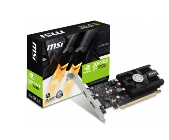 MSI Geforce GT 1030 LP OC 2Go