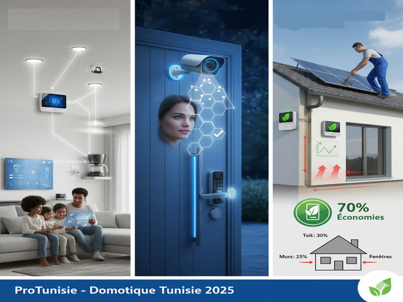 tendances domotique 2025 Tunisie