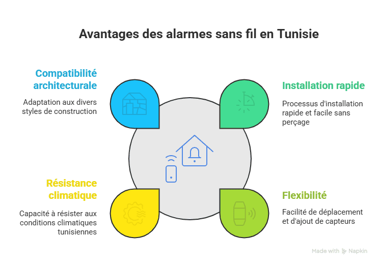 alarme sans fil Tunisie