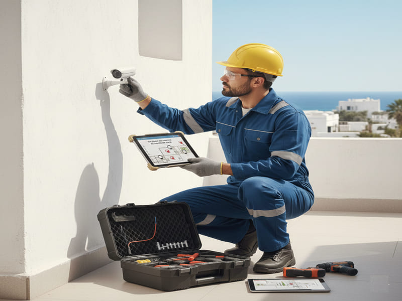 Où placer ses caméras de surveillance en Tunisie