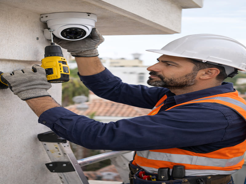 Où placer ses caméras de surveillance